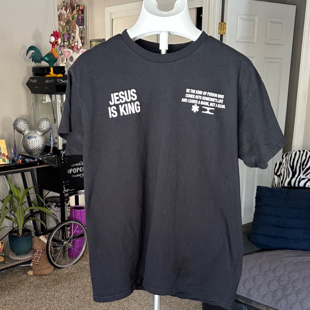 Black Graphic Kids T-Shirt